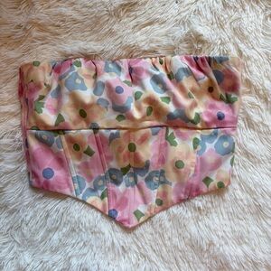 Princess Polly Ivy Floral Corset US Size 2